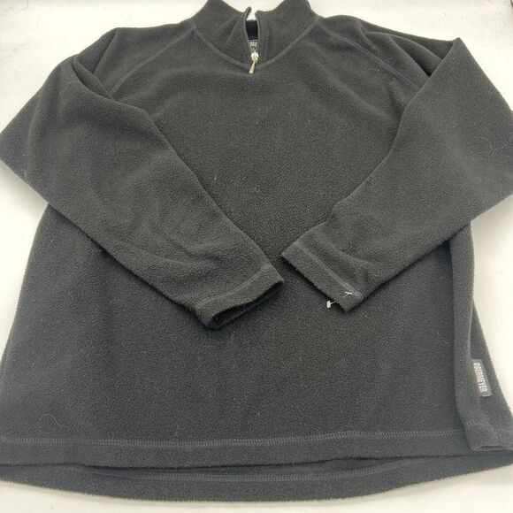 Obermeyer Black fleece pullover womens XL - Picture 1 of 4